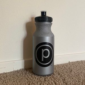 Pure Barre Platinum Plastic Water Bottle